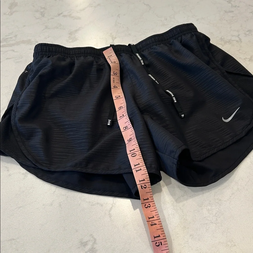 Nike Dri-Fit Shorts Women’s Black Small Athletic Running - Picture 8 of 12